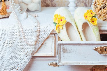 Женские валяные тапочки из шерсти мериносов "Одри" - фото 8694