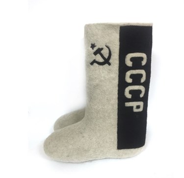 Валенки мужские "СССР" ручной работы