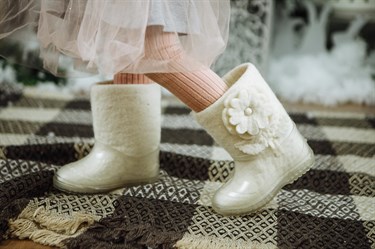 Валенки детские из шерсти мериносов "Сима"