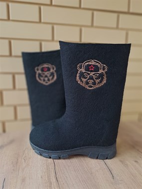 Валенки на подошве "Медведь"
